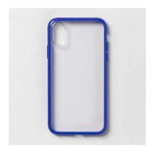 👛 NEW Apple iPhone X Clear Case w/ Bumper Frame